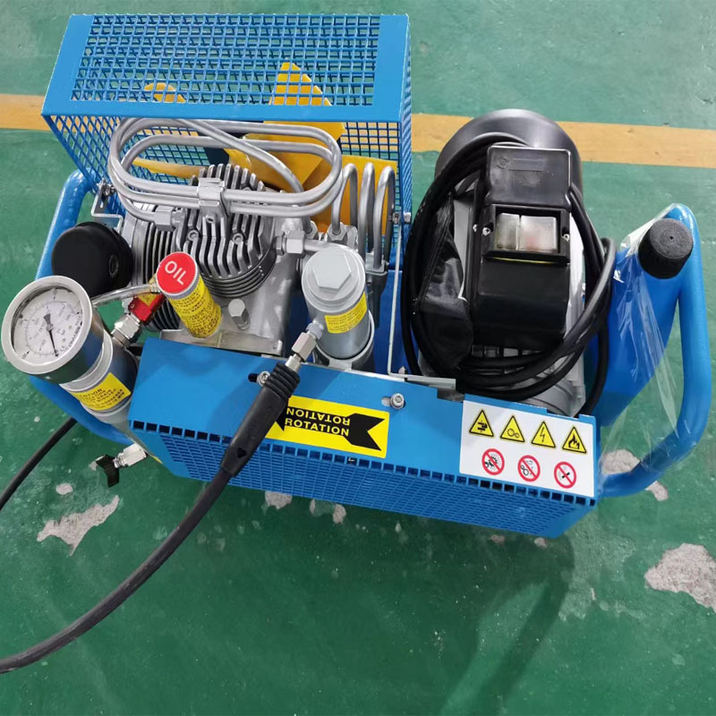 Zhongrun rescate contra incendios bomba de aire comprimido respirador 6.8L bomba de aire respirador contra incendios de presión positiva