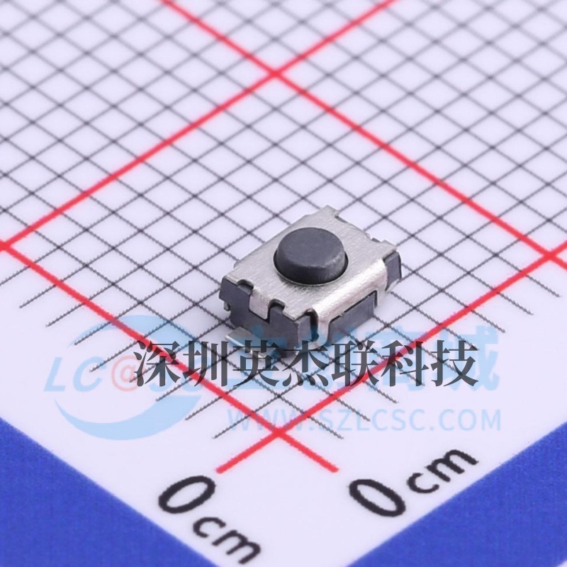 全新K2-1807SN-A4DW-06 轻触开关 立贴4*3*2mm 单刀单掷 圆形按钮