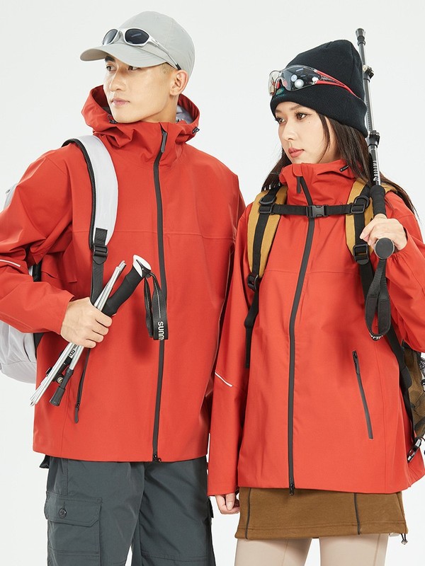 凯乐时款硬壳冲锋衣男女GBT32614防暴雨防水透气爬山外套登山服|undefined