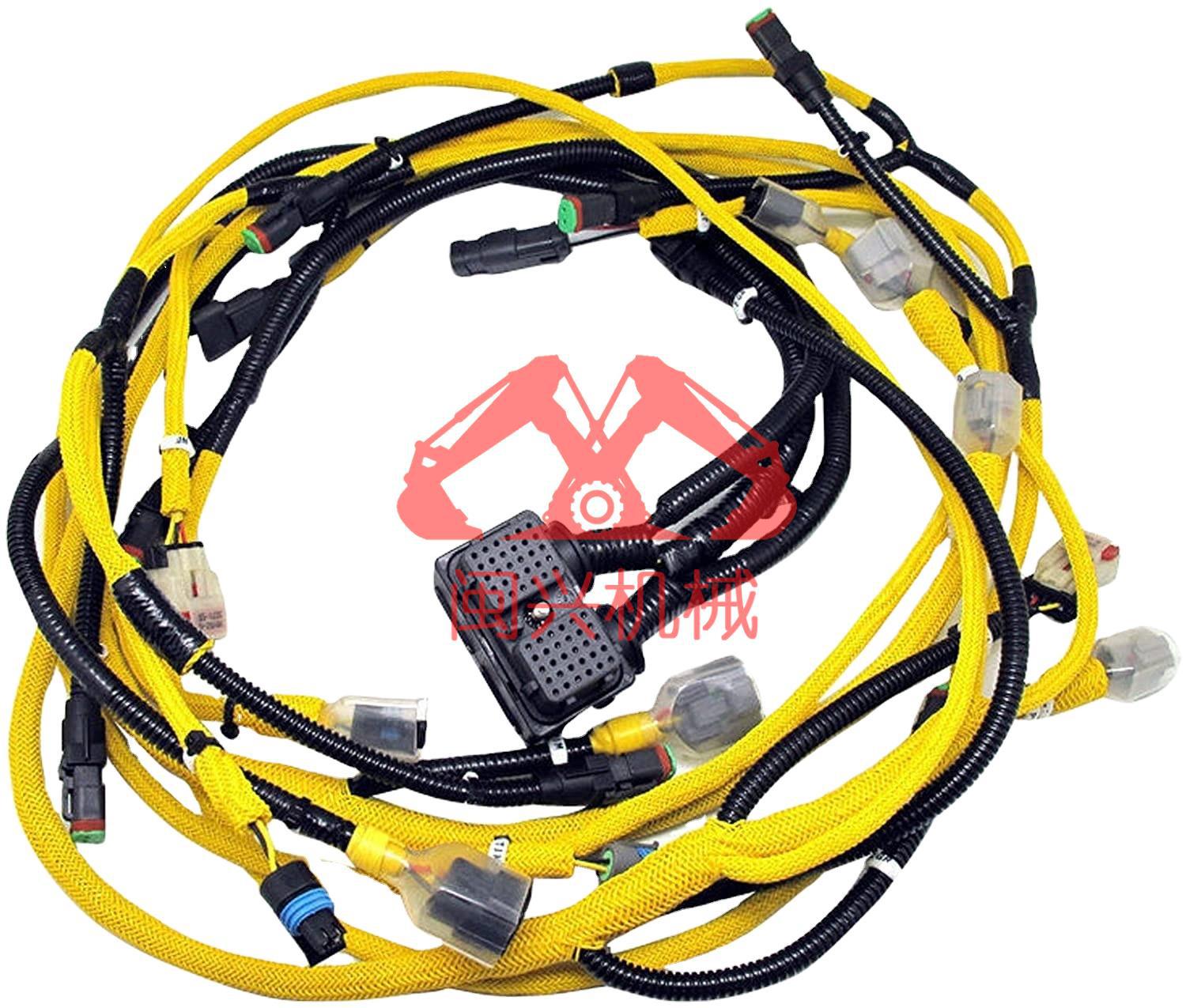 适用挖掘机PC400-8450-8康明斯6D125E-8发动机线束6251-81-9810