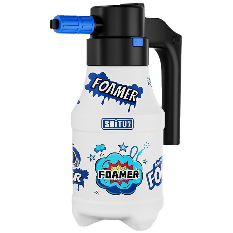 電動洗車フォームスプレーポット高圧paポット洗車専用扇形フォームスプレーポットガス圧式汎用スプレー