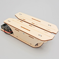 Aircraft Carrier Paper Airplane Launching Device Science Project for Kids Non-Scientific Experiment Educational Toy for Primary School Students Handicraft