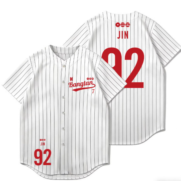 Bts Jimin Concert Merchandise Fan-Made Jerseys Bts Jimin Concert Merchandise Fan-Made Jerseys