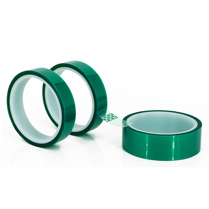 Personalizado mayorista resistente a altas temperaturas no residual placa de circuito de poliimida pulverización enmascarada cinta verde PET