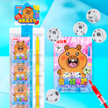 儿童舌头纹身糖趣味益智玩具糖果玩具针管糖休闲小零食母婴店批发