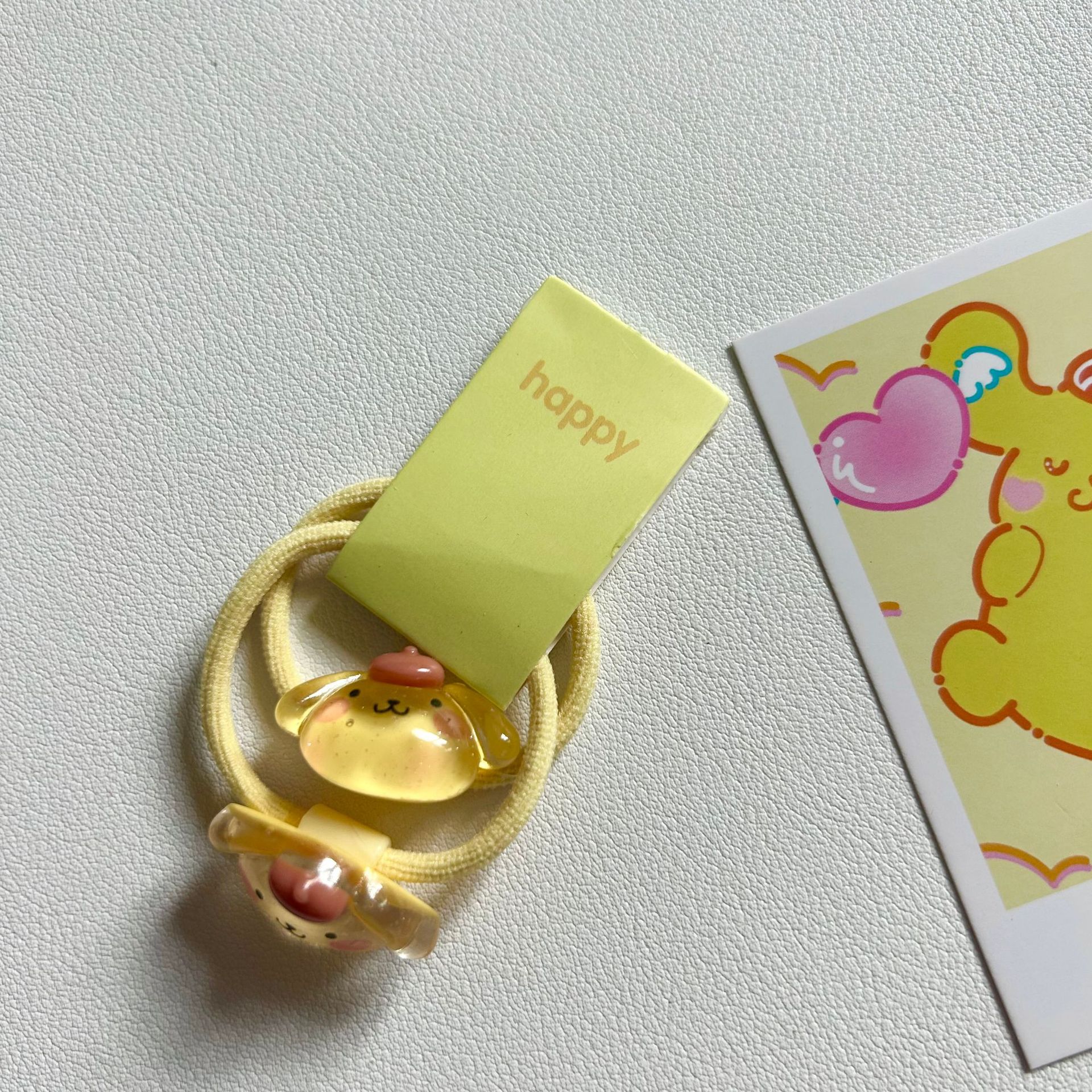 Perro amarillo (con tarjeta de imagen)