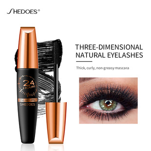 Cross-border makeup SHEDOES 5D mascara suit wholesale waterproof sweat-proof non-blooming long base