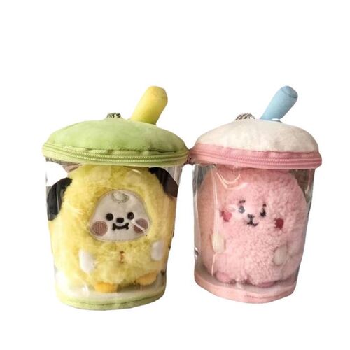 BT Pendant Milk Tea Cup Bulletproof Boyz Bang Pendant Jin Thae-hyun Merchandise