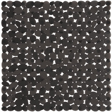 53*53鹅卵石浴室防滑垫石头浴室垫洗澡脚垫方形吸盘垫欧洲亚马逊