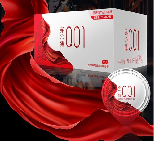 OLO Chibo 001 hyaluronic acid condom super lubricating tight ultra-thin condom adult sex toy wholesale
