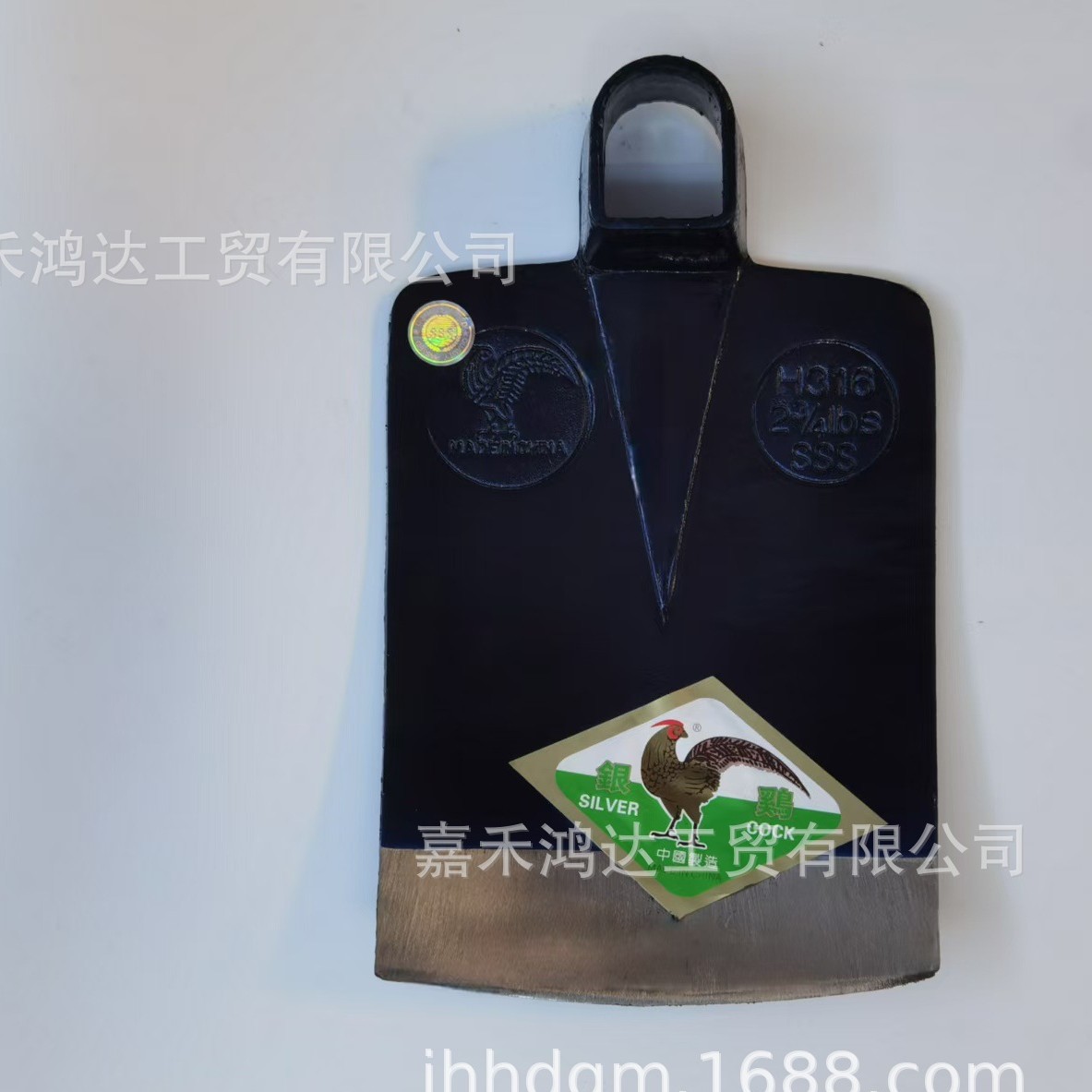 厂家出口印度尼西亚H316 2.75LB银鸡锄头 1.2kg 高质量轨道钢锻压