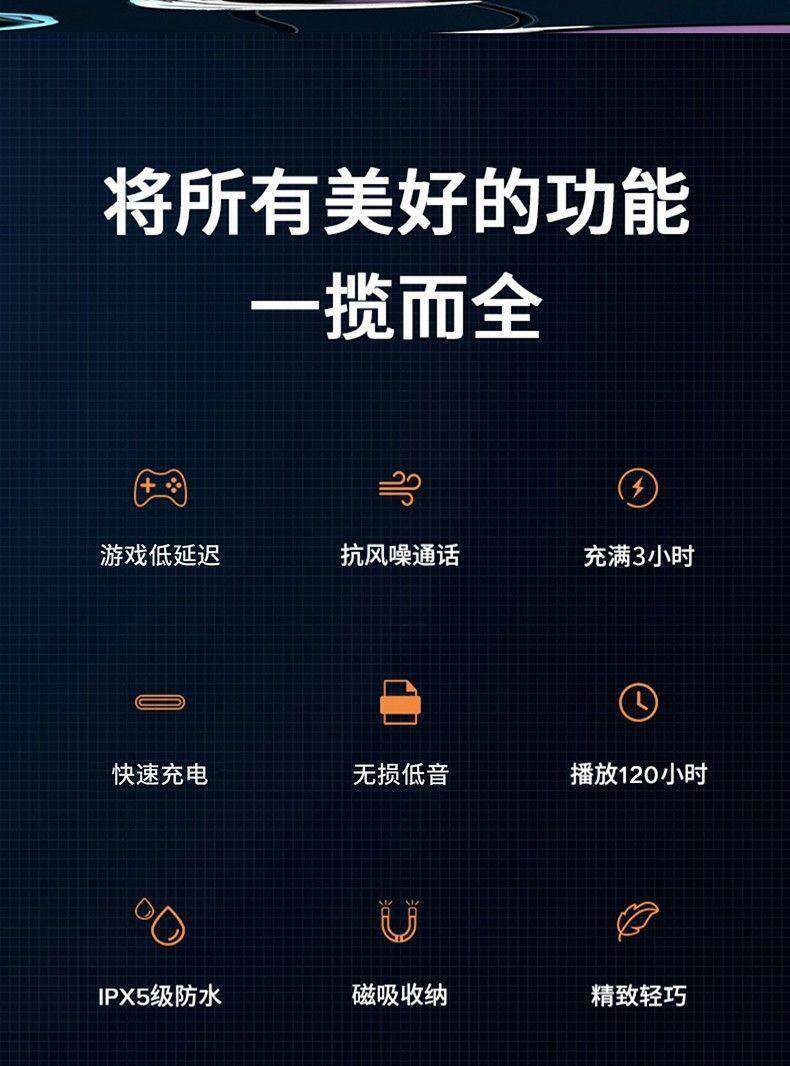 Wireless Bluetooth earphones, sports neckband style, ultra-long standby, card-insertable, in-ear type, universal headset for Huawei phones