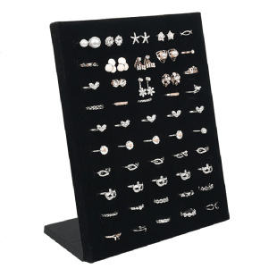 Flannel earrings display stand earrings display board display props 50-bit ring display stand earrings flame display stand