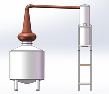 威士忌蒸馏器 威士忌发酵罐 白兰地设备