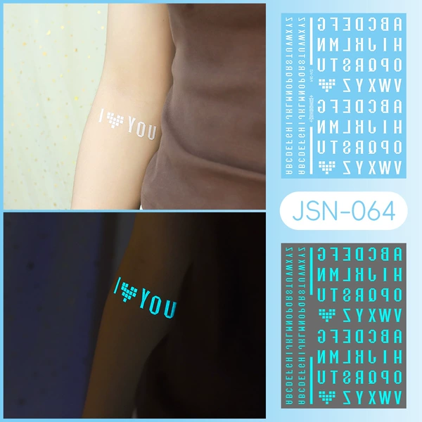 JSN-064 (Night-Light Tattoo Patch)