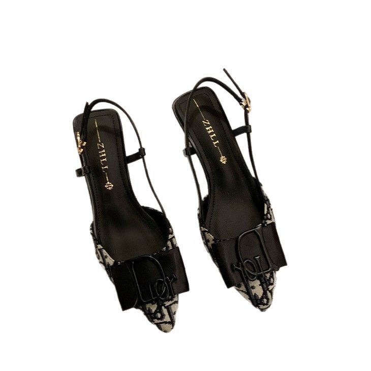 Pequeño tamaño 313233 zapatos de tacones altos coreanos de mujer de verano nuevos zapatos de tacones simples de moda casuales superficiales