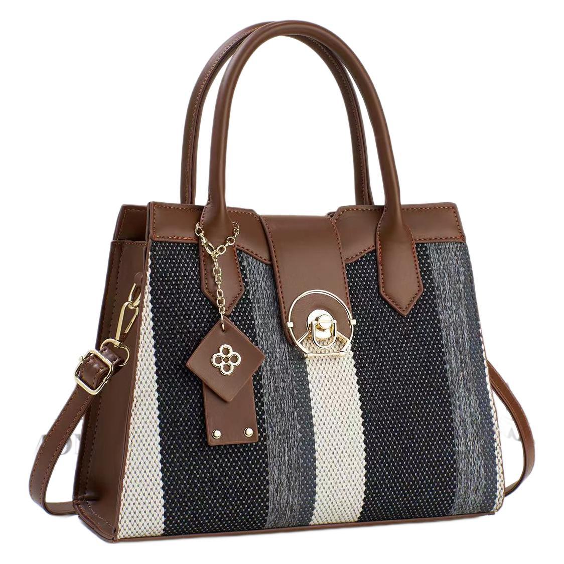 Bolsas de mujer transfronterizas Taizhou bolsas de mano de gran capacidad bolsas de hombro de moda versátil bolsas de color bolsas