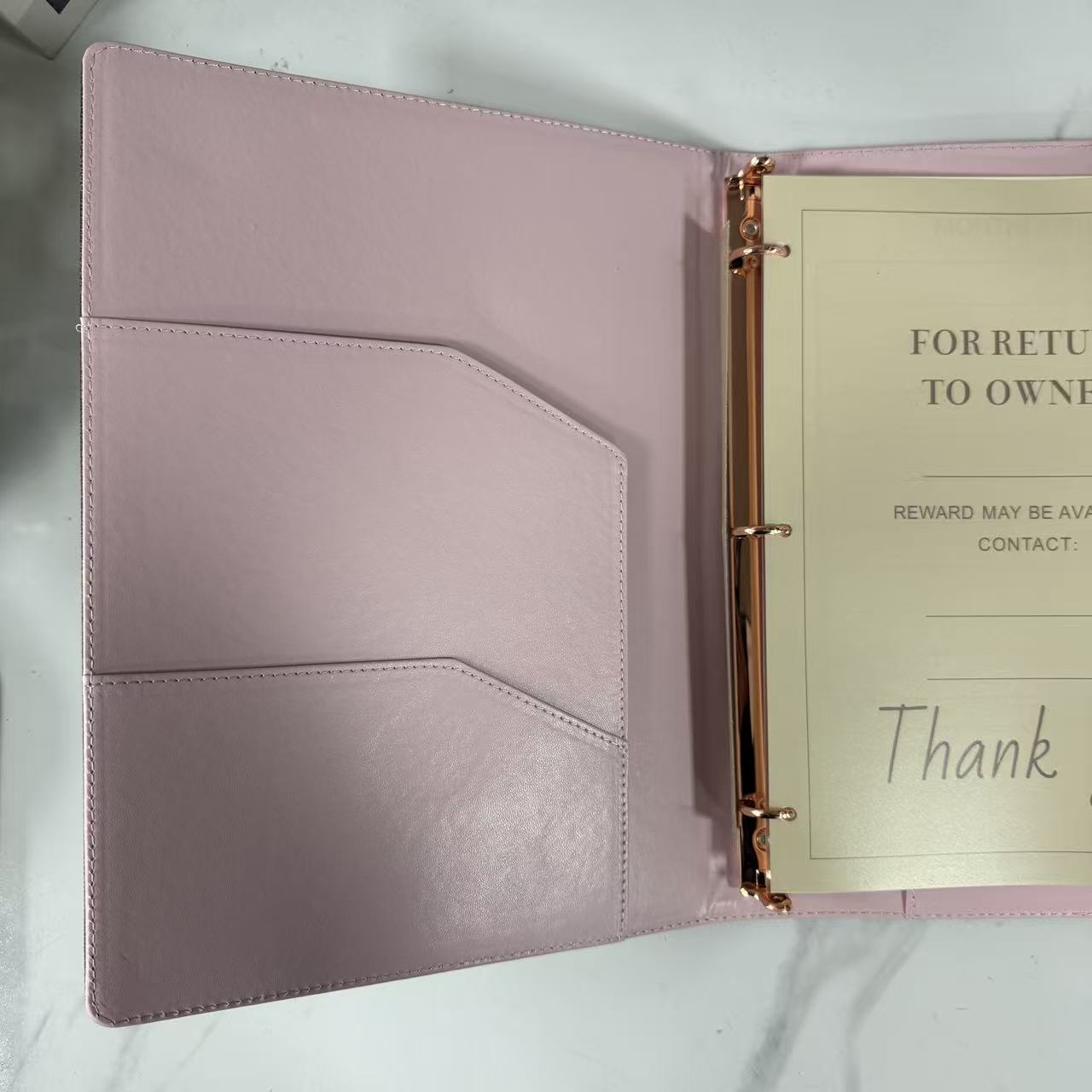 Leather Daily Planner With Hourly Schedule For Daily Planning_voghion.com