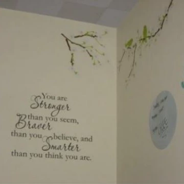 ZY8061 You Are Stronger Amazon English Proverbs Foreign Trade Home Decoration Wall Sticker