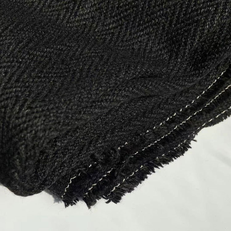 可免费寄样耐高温黑色针刺预氧丝无纺布预氧丝无纺黑色防火棉阻燃