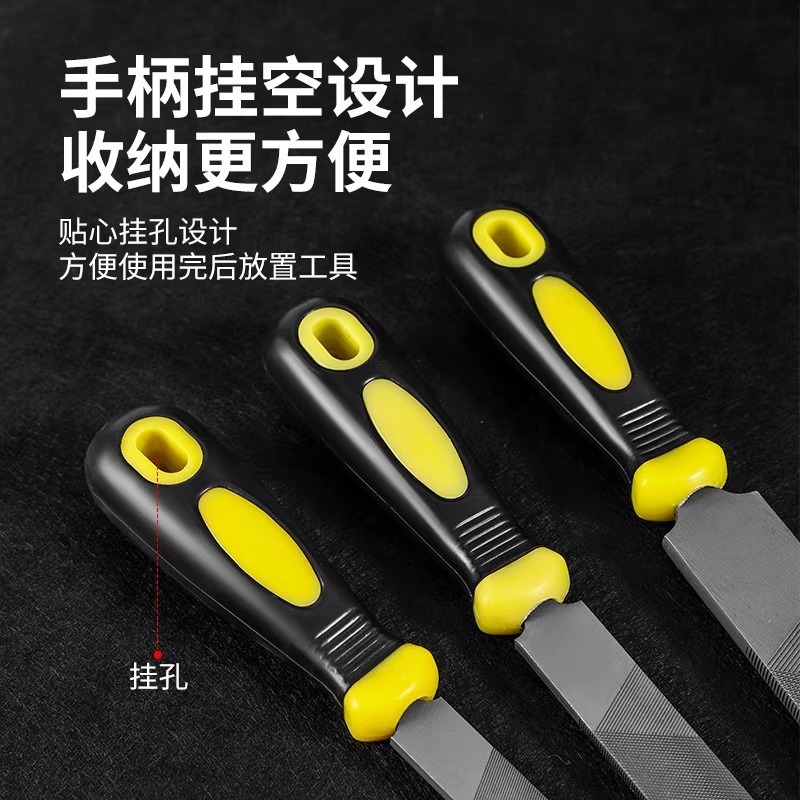 【新規0.01送料無料】ヤスリ 研磨工具 金属木工ヤスリ 三角中歯細目 小ヤスリ|undefined