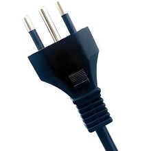 厂家供应意大利欧标巴西三芯插头电源线美规电源插头