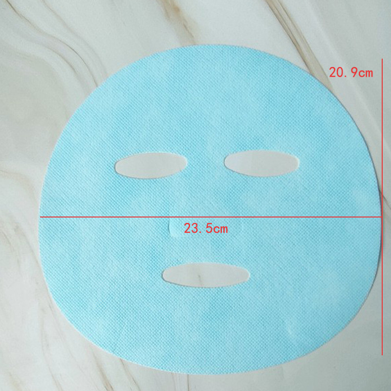 Máscara de colágeno soluble en agua con relleno de fibra hidrolizada, máscara facial que se disuelve en agua, máscara de mejillas soluble en agua.