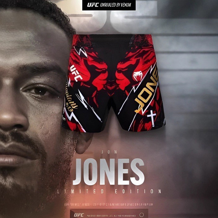 Cross-Border Popular Men's Quick-Drying Shorts Ufc Fitness Sports Breathable and Comfortable Sweat-Absorbent Shorts Wrestling Boxing Shorts