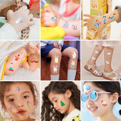 廠家卡通紋身貼兒童小可愛聚會派對節日活動臨時紋身貼紙批發