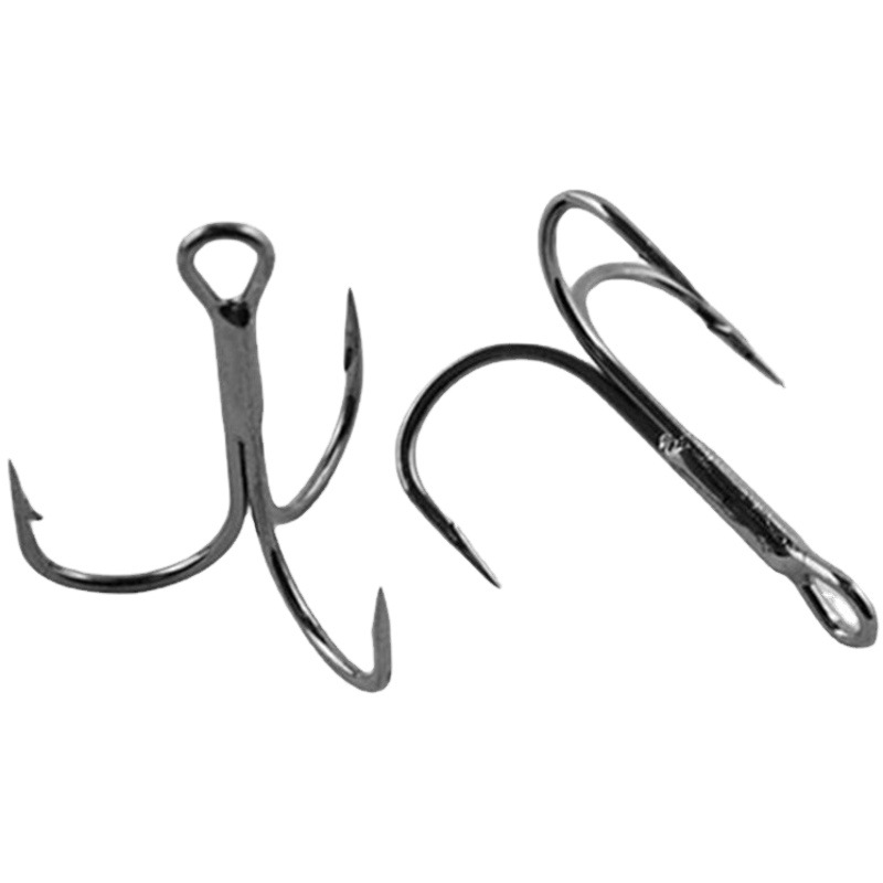 Qihu sanben gancho 9982 gancho de pesca al por mayor de acero de alto carbono magnífico Jinsi super grande tres gancho de anclaje 100 unidades una caja