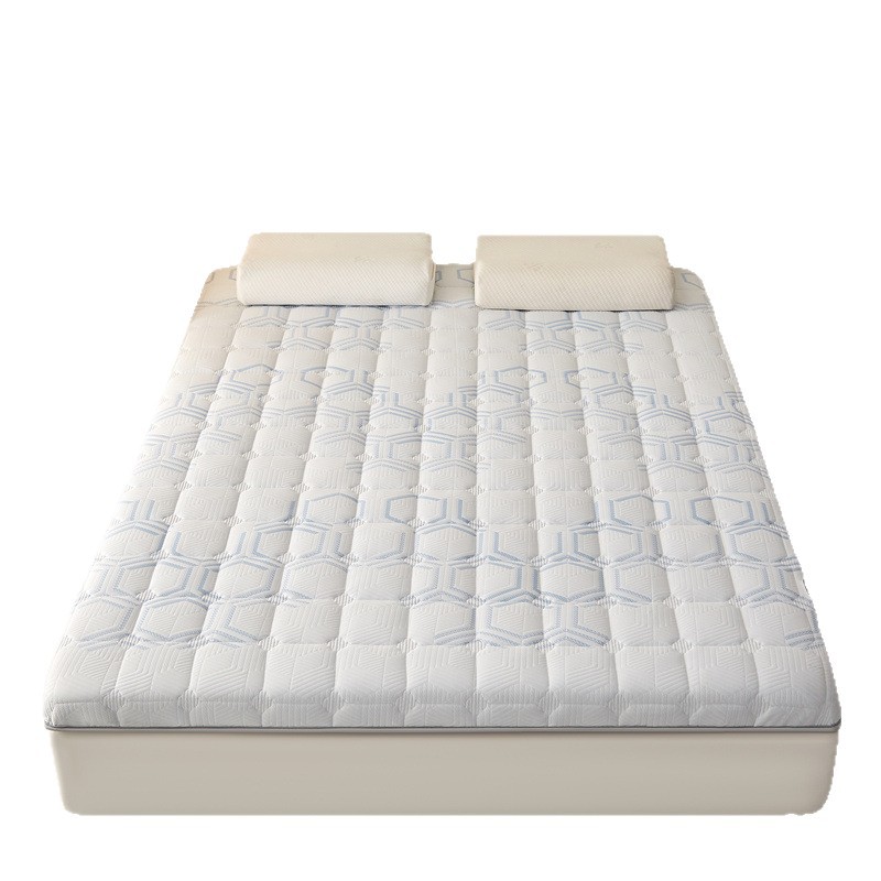 Nuevo colchón de esponja de látex plegable, colchón de dormitorio para el hogar, colchón de dormitorio para estudiantes, colchón de esponja antibacteriano