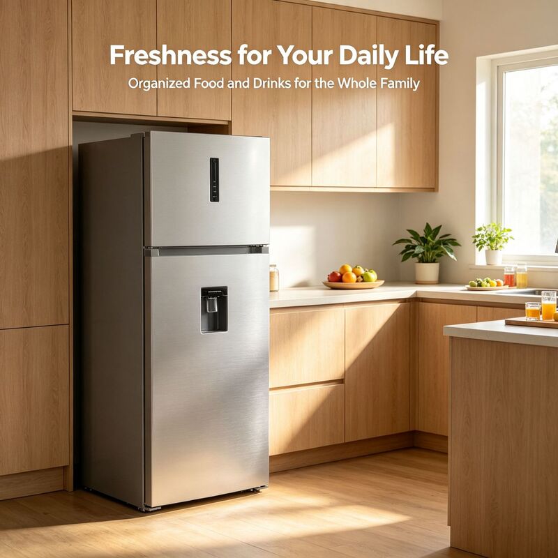 Foreign Trade Hot-Selling Refrigerator with Water Dispenser, Frost-Free, Air-Cooled, Energy-Saving, Double-Door, Large-Capacity Refrigerator, Fresh-Keeping Freezer Refrigerator Foreign Trade Hot-Selling Refrigerator with Water Dispenser, Frost-Free, Air-Cooled, Energy-Saving, Double-Door, Large-Capacity Refrigerator, Fresh-Keeping Freezer Refrigerator