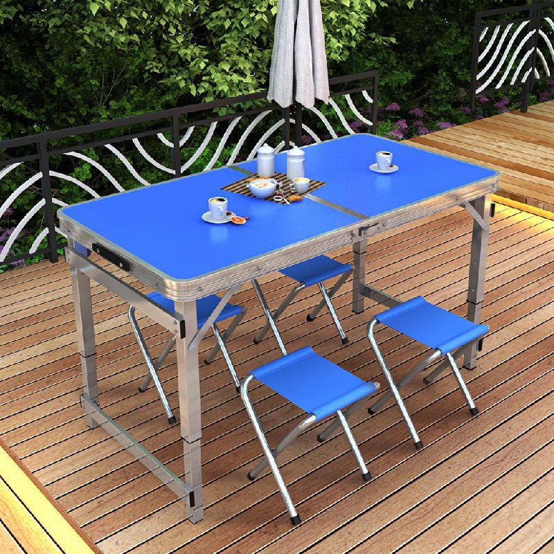 Mesa Mercado nocturno Puesto de polvo de hielo Mesa simple Camping al aire libre para comer Mesa portátil Puesto multifuncional Mesa plegable especial