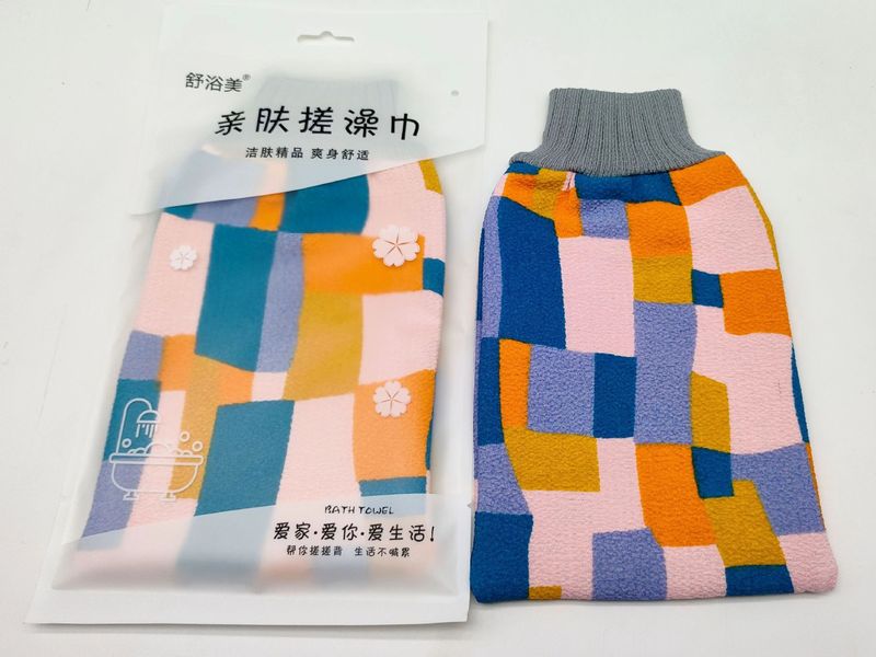 肌に優しいバスタオル、泥をこするだけで肌を傷つけず、背中をこするだけで痛くない、両面バスタオル、厚手のバスタオル、灰をこする手袋|undefined