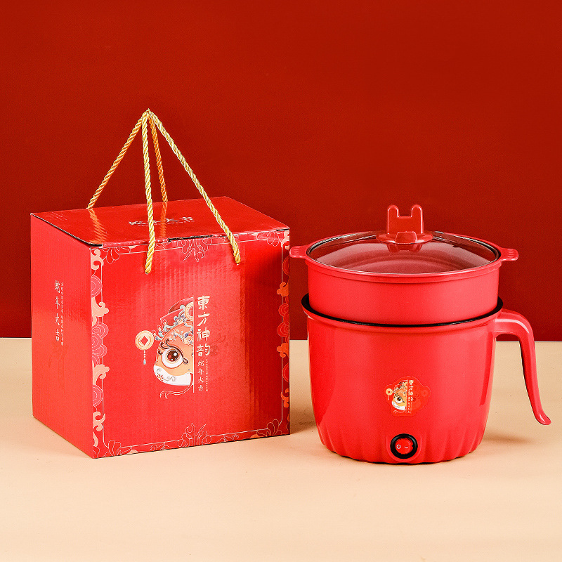 Электрическая кастрюля для приготовления пищи Golden Snake с антипригарным покрытием + пароварка + подарочная коробка