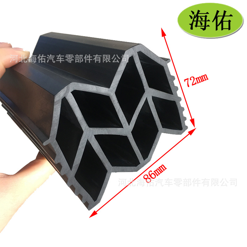 三元乙丙异形密实橡胶密封条 多种异形卡槽卡缝可防撞减震