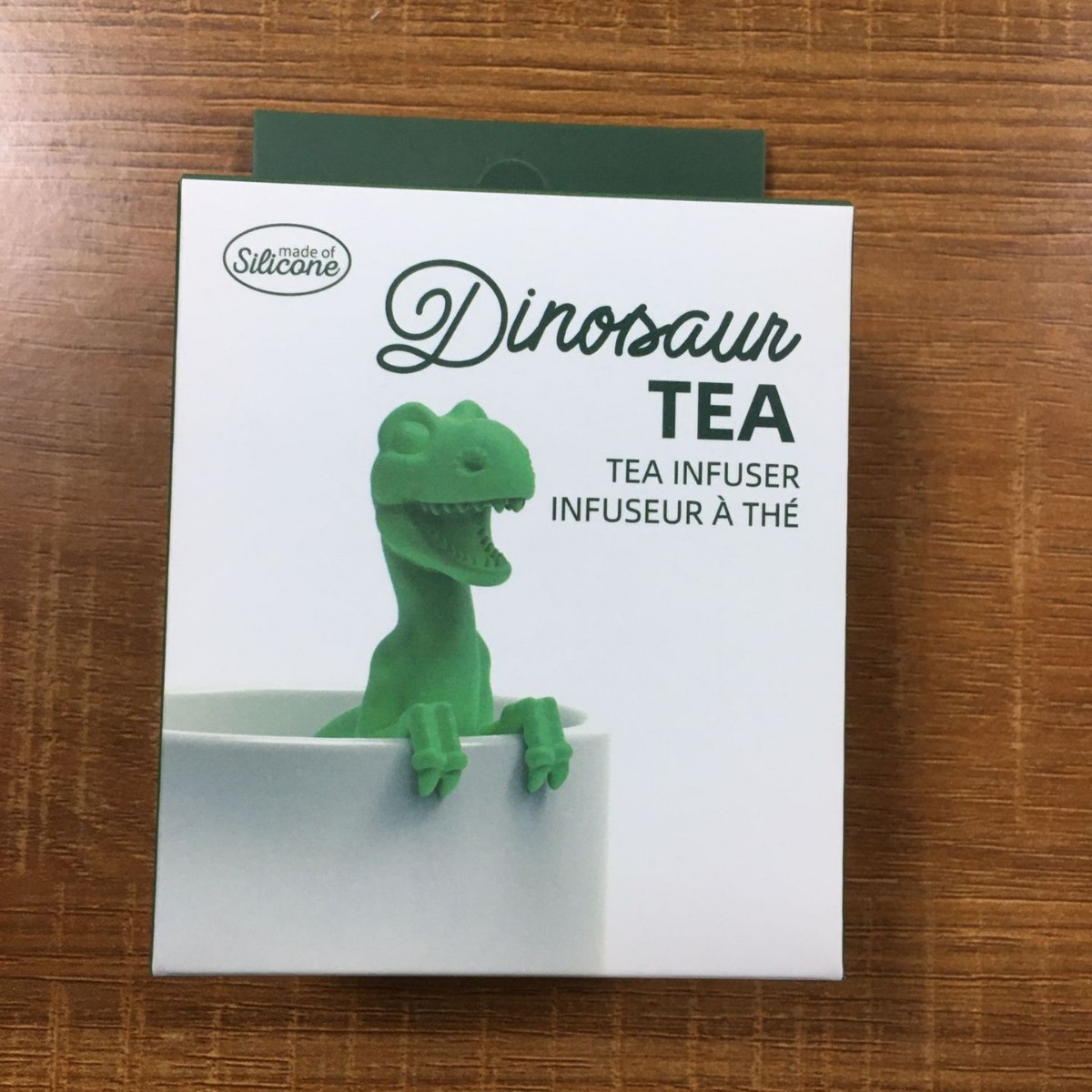 Jurassic Dinosaur Baby Tetera con fugas de té Separación de té Creative Tyrannosaurus Rex Filtro de té Juego de té