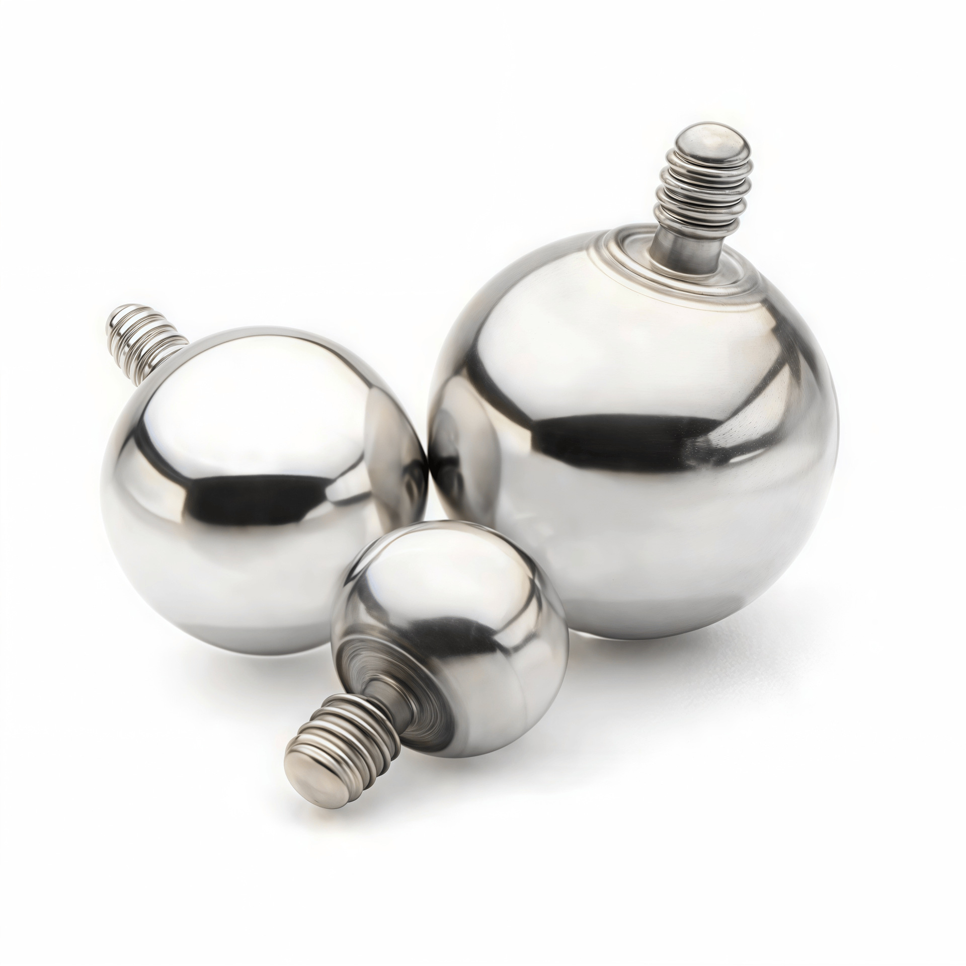 F136 Titanium Replacement Ball for Outer Teeth Tongue Barbell - 5mm 1.2 Thread detail image 8