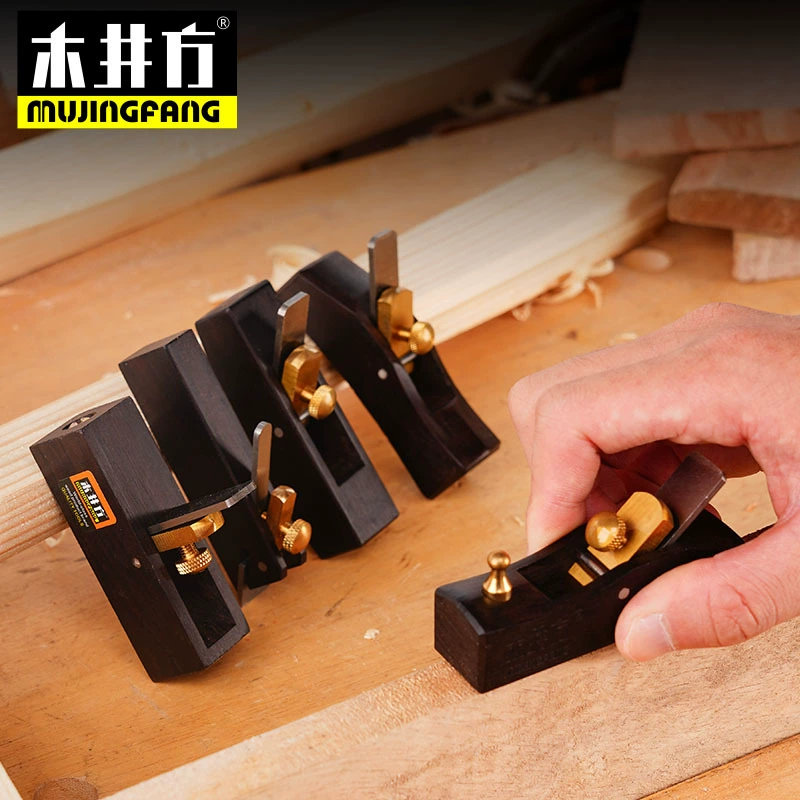 Деревянный квадрат из черного дерева специальный маленький легкий строгальный станок Тяговый строгальный станок деревообрабатывающий строгальный станок триммер строгальный станок фаска строгальный станок инструмент