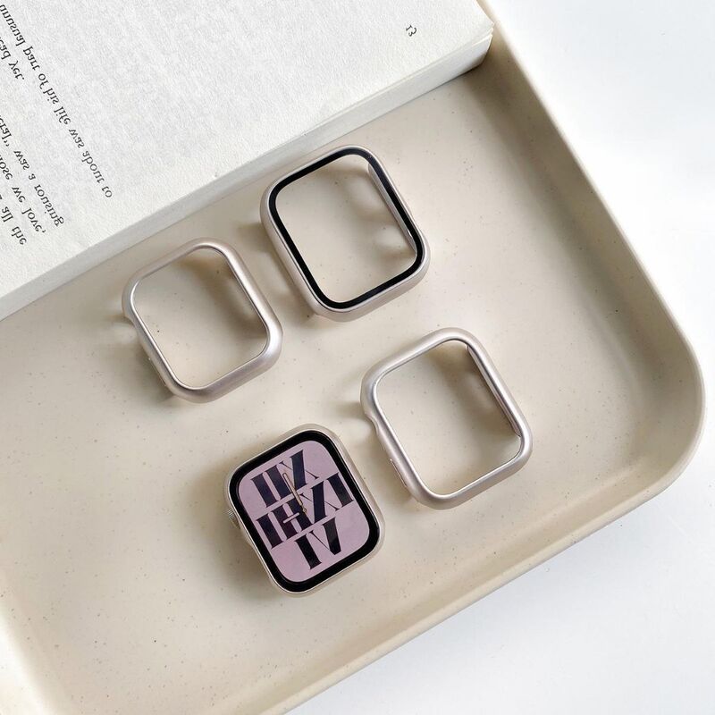 Starlight Color Protective Case Suitable for S10 Apple S11 Watch iWatch 9Th Generation 876Se Half-Pack Full-Pack Pc Case Film Starlight Color Protective Case Suitable for S10 Apple S11 Watch iWatch 9Th Generation 876Se Half-Pack Full-Pack Pc Case Film