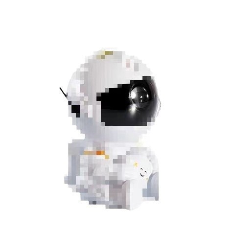クロスボーダー宇宙飛行士満天星雰囲気灯寝室宇宙人レーザー星空投影灯ミニ星雲小夜灯|undefined