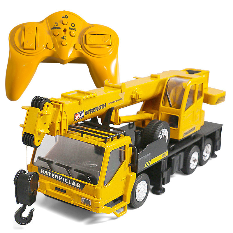 Foreign Trade Specializes in Large Kidsren's Remote Control Crane Engineering Vehicle Aohai Artificial 8-Channel Crane Boy Model Play Foreign Trade Specializes in Large Kidsren's Remote Control Crane Engineering Vehicle Aohai Artificial 8-Channel Crane Boy Model Play