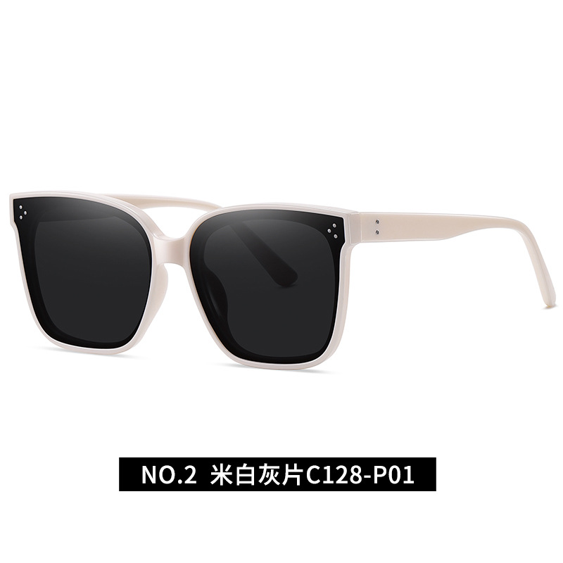 2021 nuevas gafas de sol TR90 gafas de sol polarizadas para hombres y mujeres estilo coreano de moda marco grande primera cara gafas de sol pequeñas pueden coincidir con miopía