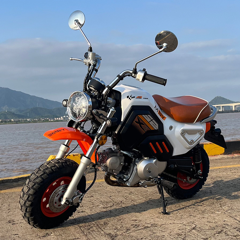Motorcycle Youth National Iv Efi 50Cc Little Monkey Motorcycle Sports Car Retro Urban Road Street Car Can Be Licensed