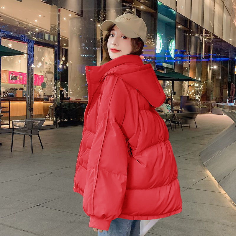加厚面包服短款羽绒棉衣棉服女韩版宽松秋冬季外套棉袄2025年新款|undefined