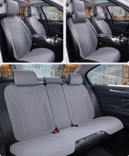 新型車用シートクッション、四季通用、フェイクファー素材、ハーフカバー、シートカバー、車用シートクッション、シートパッド|undefined