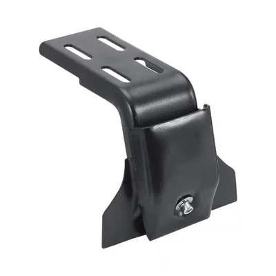 Support feet for roof racks, roof luggage racks, rain gutter roof clamps, fixed brackets, no-drill base plate, double-layered uprights