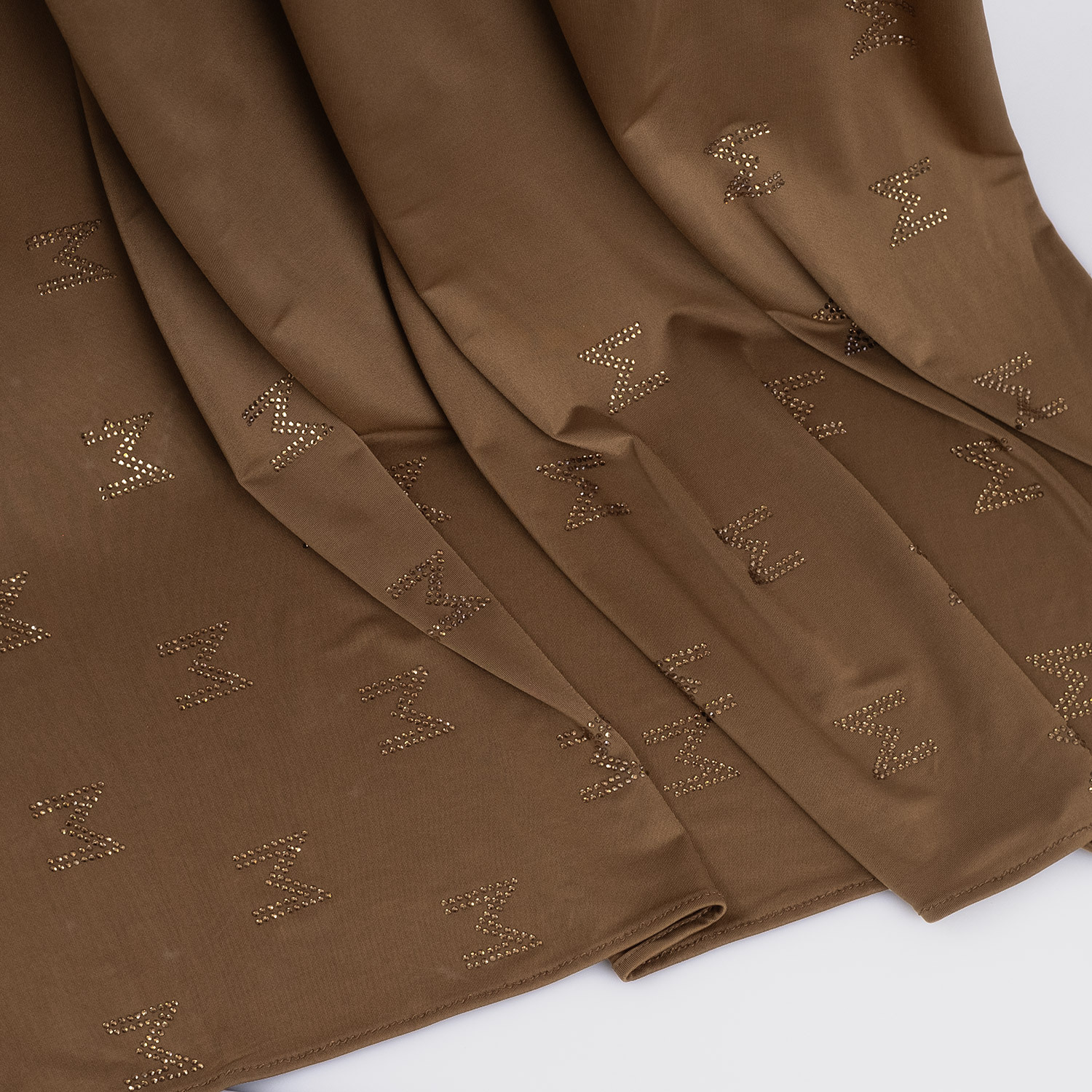 【Liquid Jersey m Rhinestone】Premium Liquid Jersey Scarf with Rhinestones, Soft Shawl