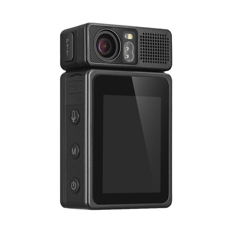 Police Wing H6 law enforcement recorder 2K 80 million 5G ultra-clear rotating screen two-person law enforcement video anti-shake Beidou