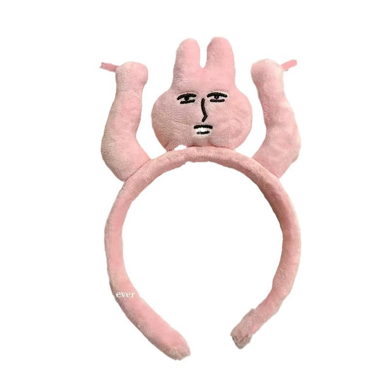 Funny rabbit, headband, hair tufts